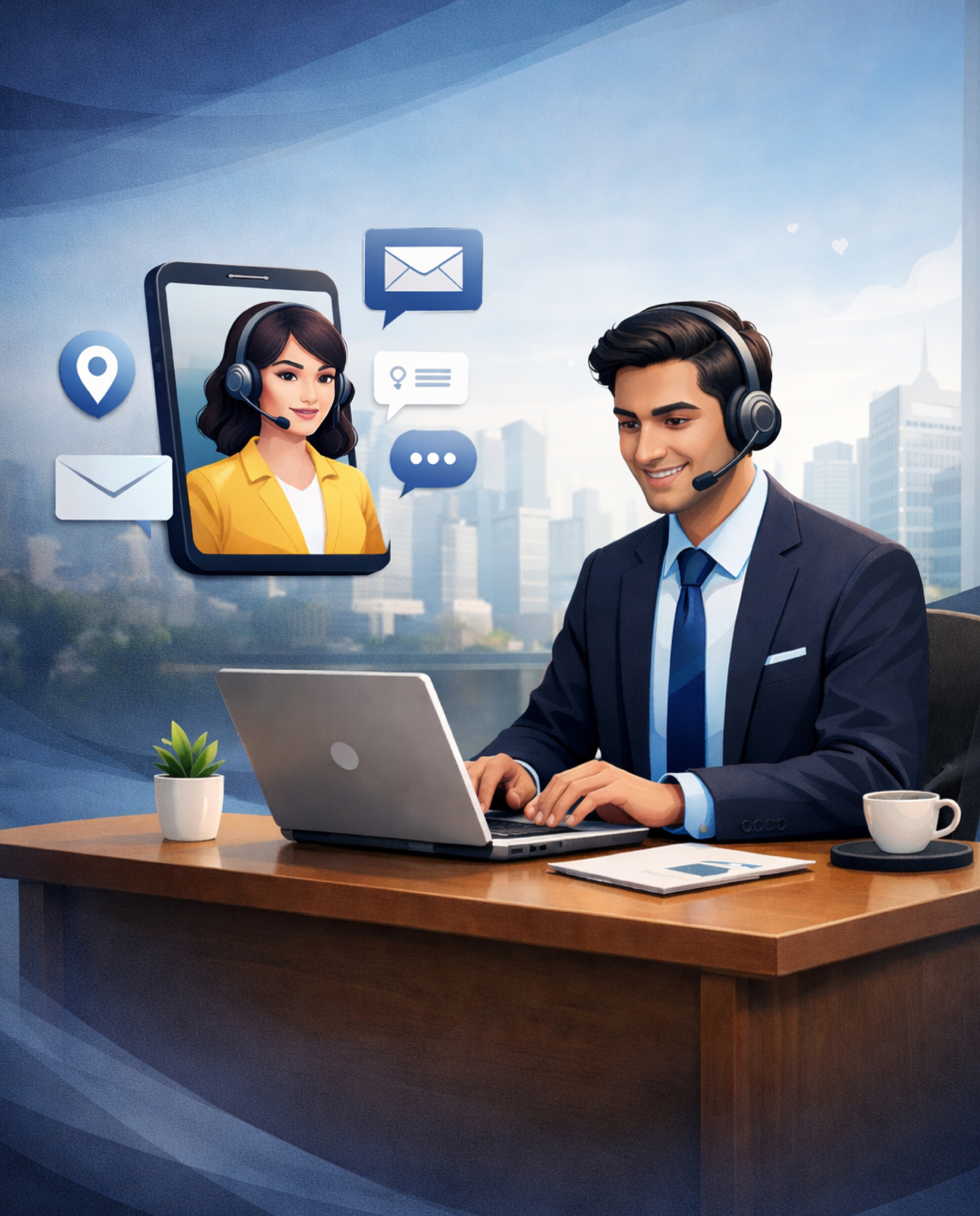 Girl standing near building